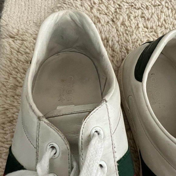 Loved Gucci New Ace Crocodile embossed sneakers - Picture 4 of 8